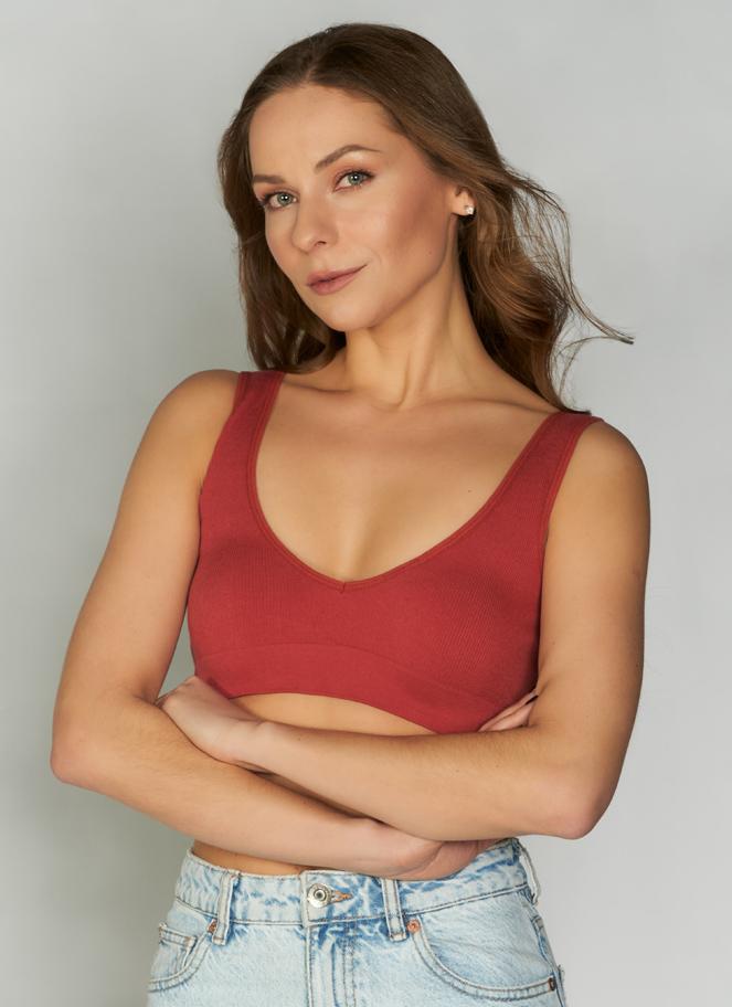 Bamboo Bralette Brick It's Me