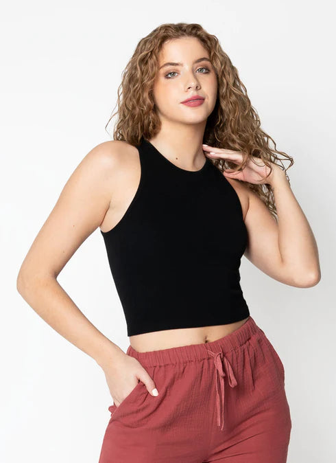 Bamboo Ribbed Tank C'est Moi