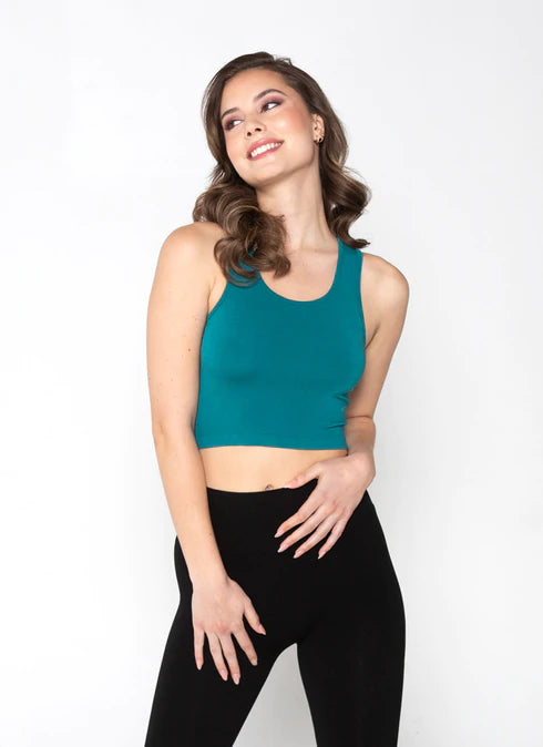 Bamboo Crop Tank Top That's Me