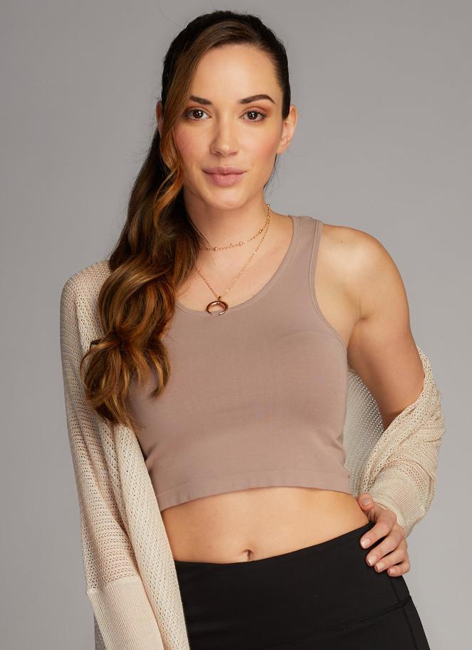 Bamboo Crop Tank Top That's Me