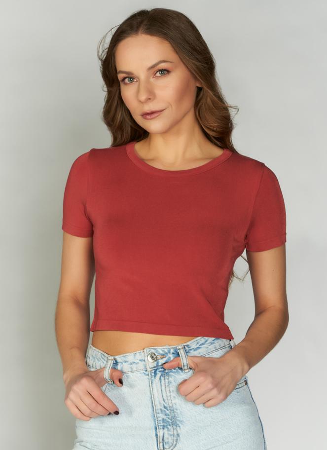 Bamboo S/S Crop Top C'est Moi