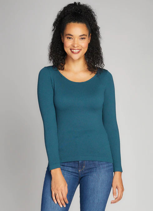 Seamless Rib Crew Neck C'est Moi