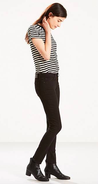 Levi's 711 Black Sheep Jeans
