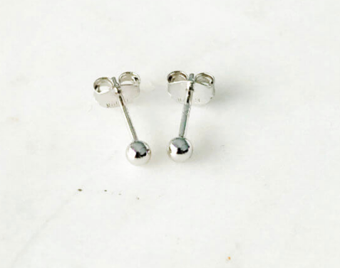 Mia Earrings Sterling Silver Midi34