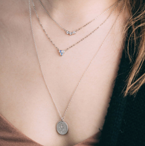 Chaine Mélissa Argent Midi34