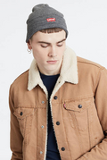 Red Batwing Levi's Beanie