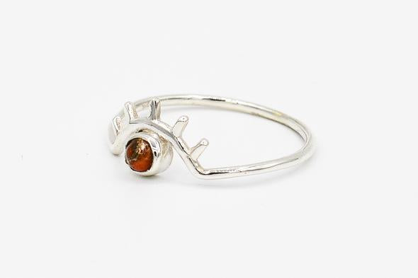 Bague Feu Nelumbo