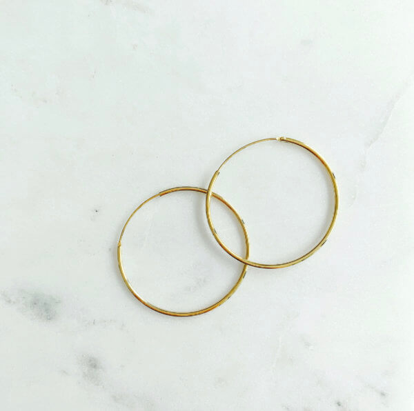 Romy Gold Midi34 Earrings