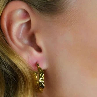 Bardello Gold Hackney Nine Earrings