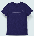 T-Shirt Guitartdeco Heathered Navy Baltrakon