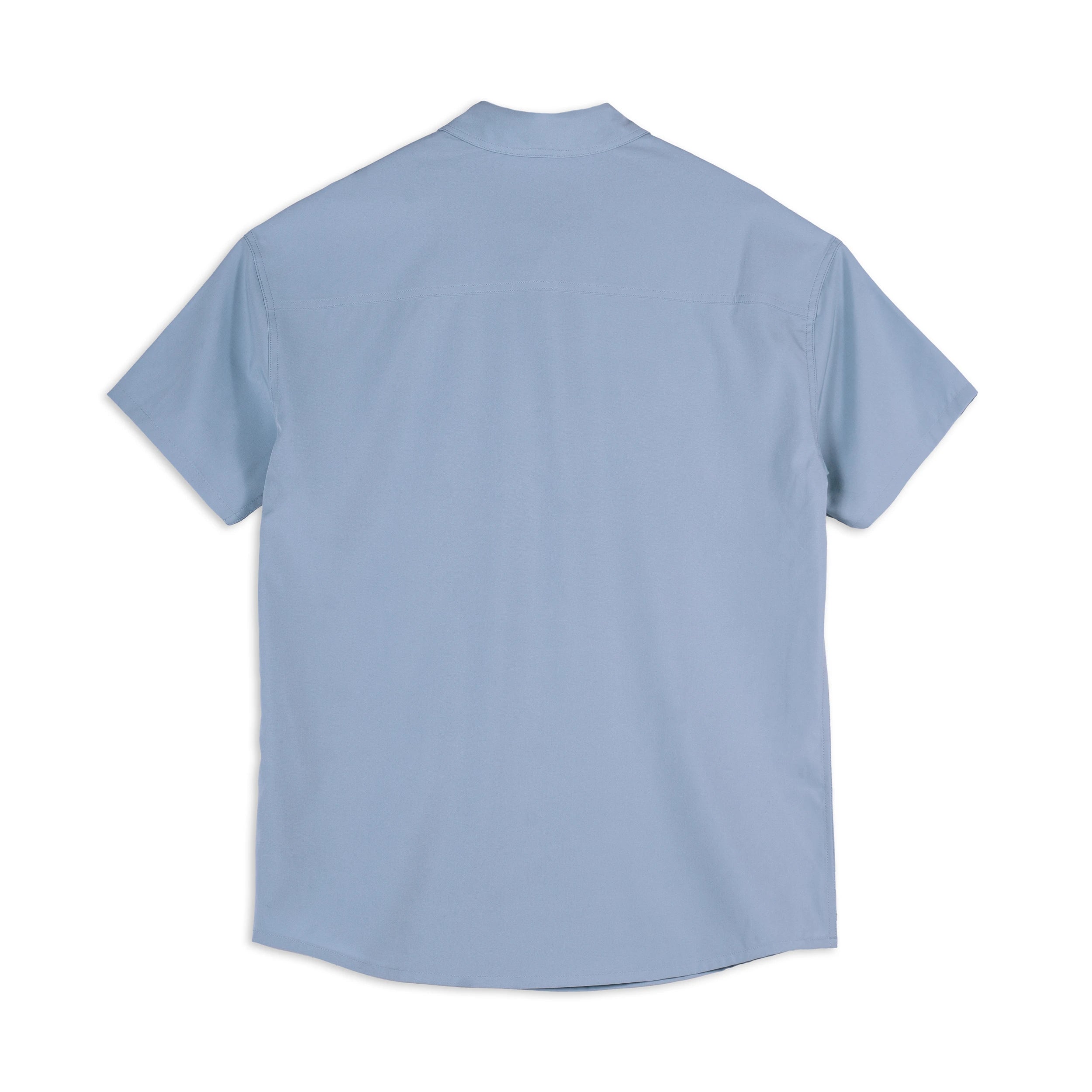 Hooké Blue Half-Placket Shirt