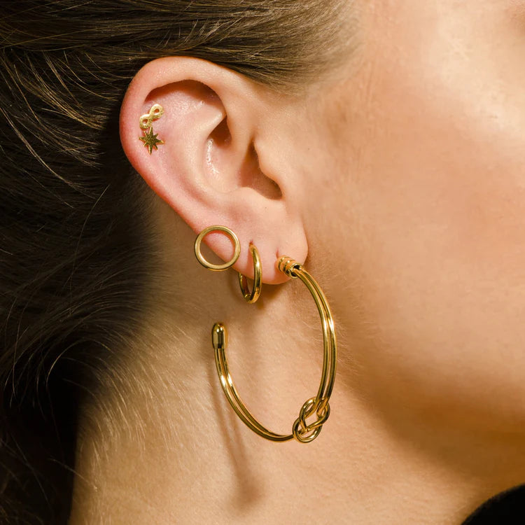 Star Earrings 2 Pairs Hackney Nine