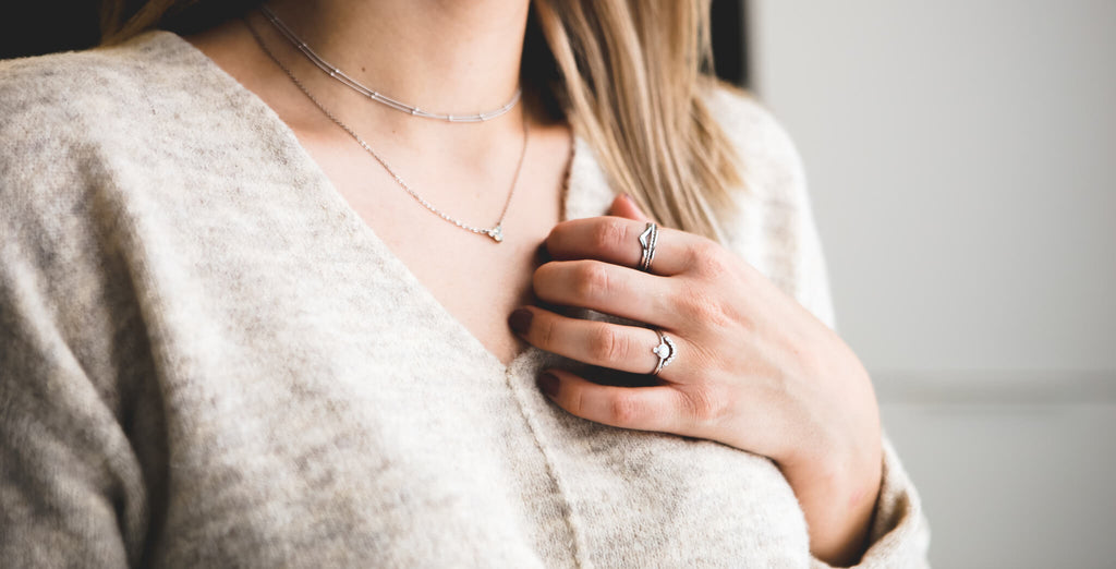 Penelope Silver Ring Midi34