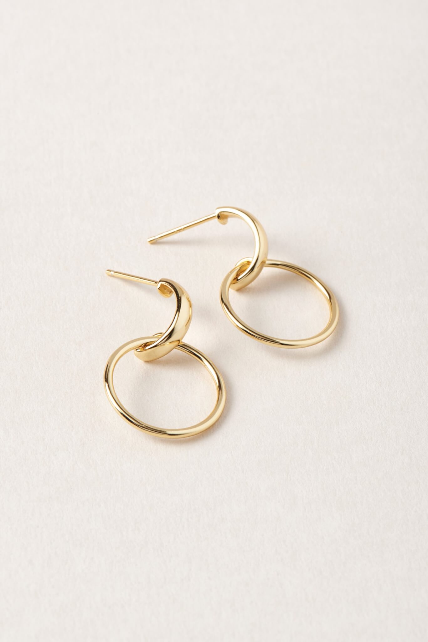 Julia Gold Midi34 Earrings