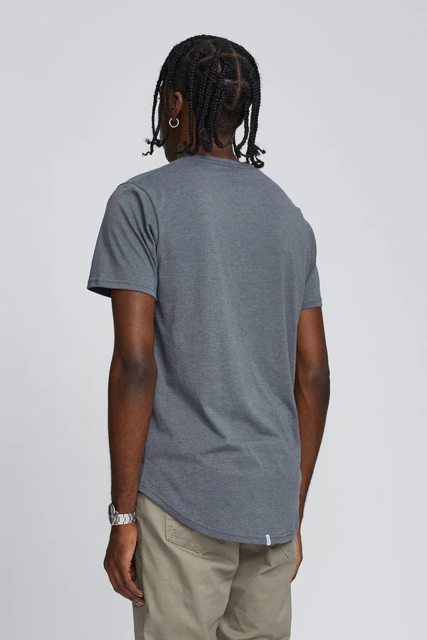 T-Shirt Eazy Scoop Stone Grey Kuwalla Tee