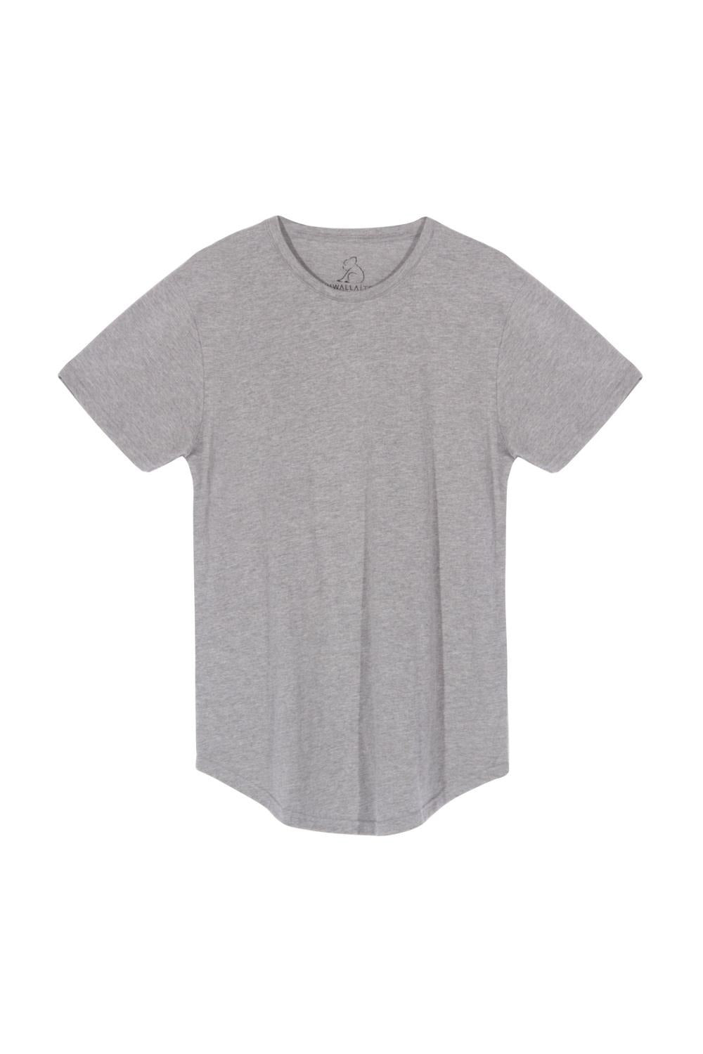 T-Shirt Eazy Scoop Heather Grey Kuwalla Tee