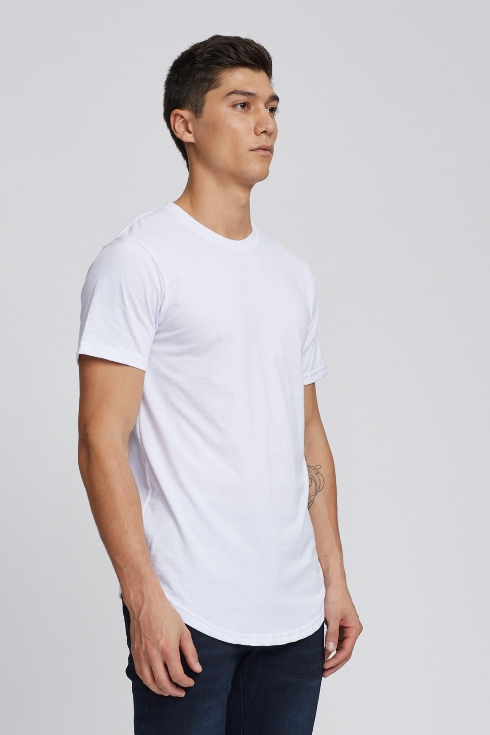 T-Shirt Eazy Scoop Blanc Kuwalla Tee