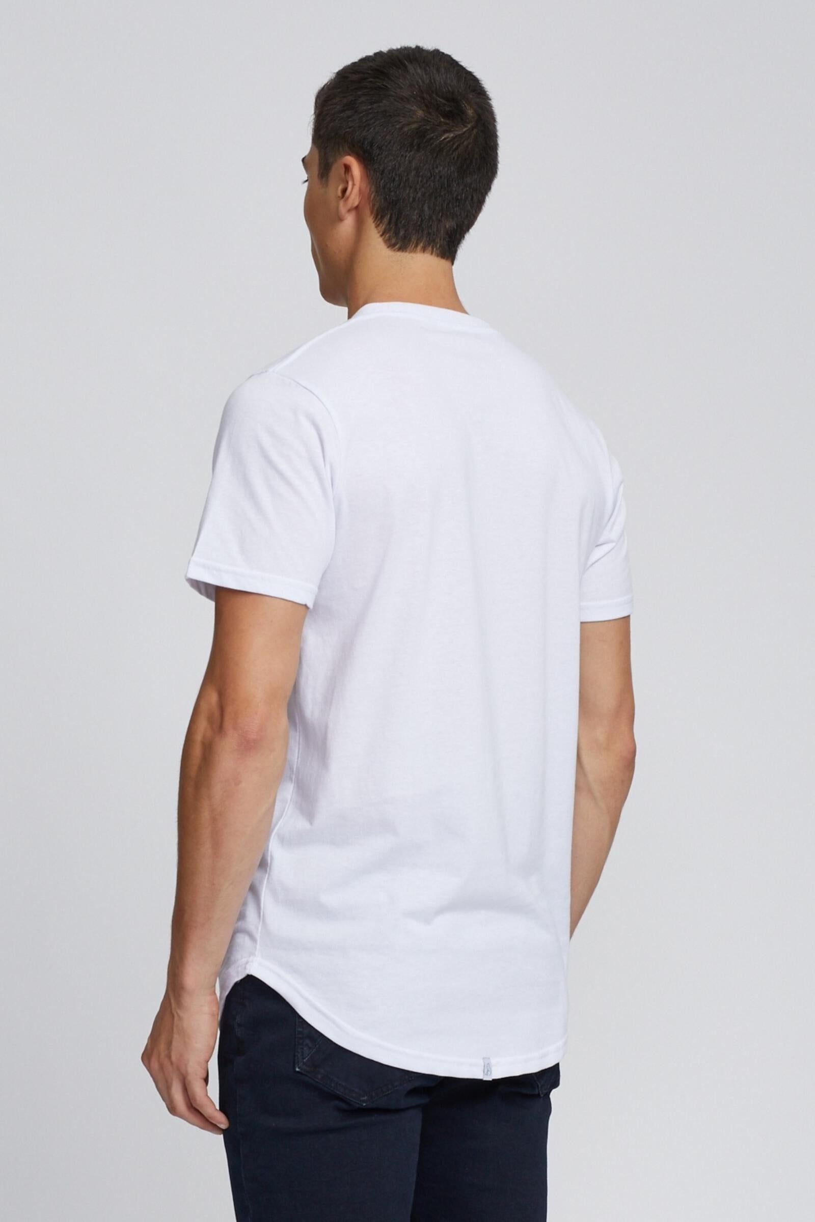 T-Shirt Eazy Scoop Blanc Kuwalla Tee