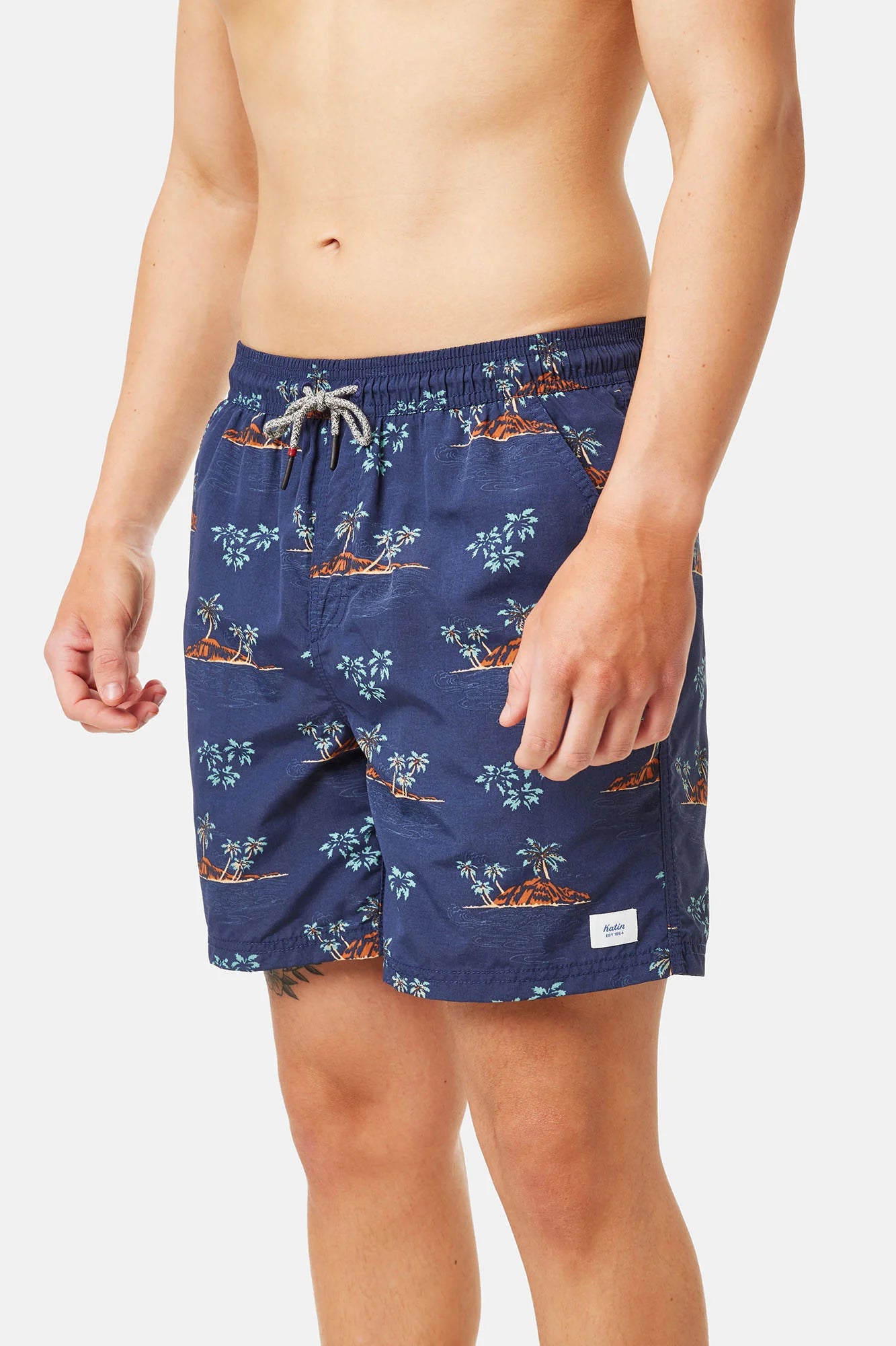 Short Hani Navy Katin Volley