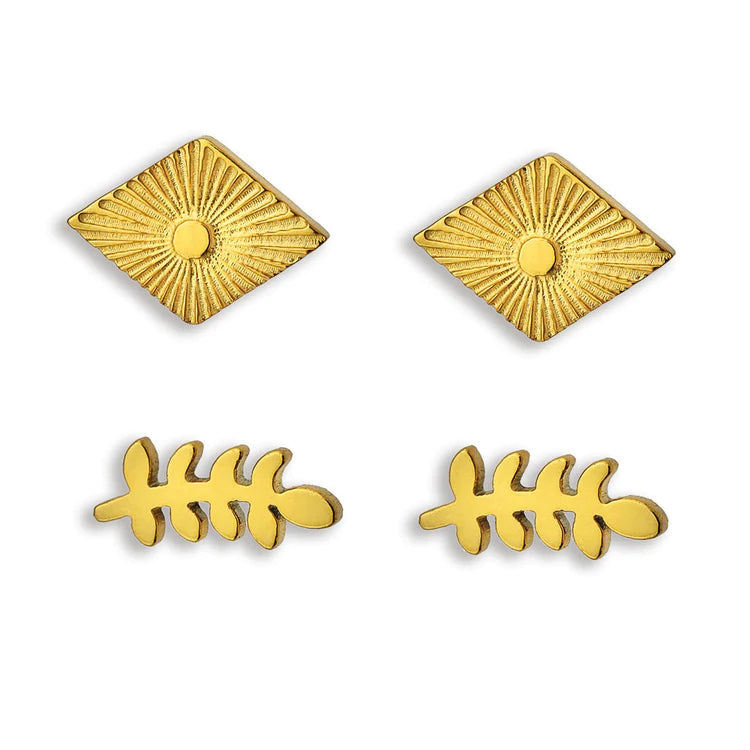 Matilda Earrings 2 Pairs Hackney Nine