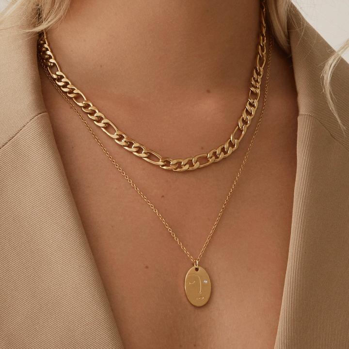 Necklace Melrose Gold Twenty Compass