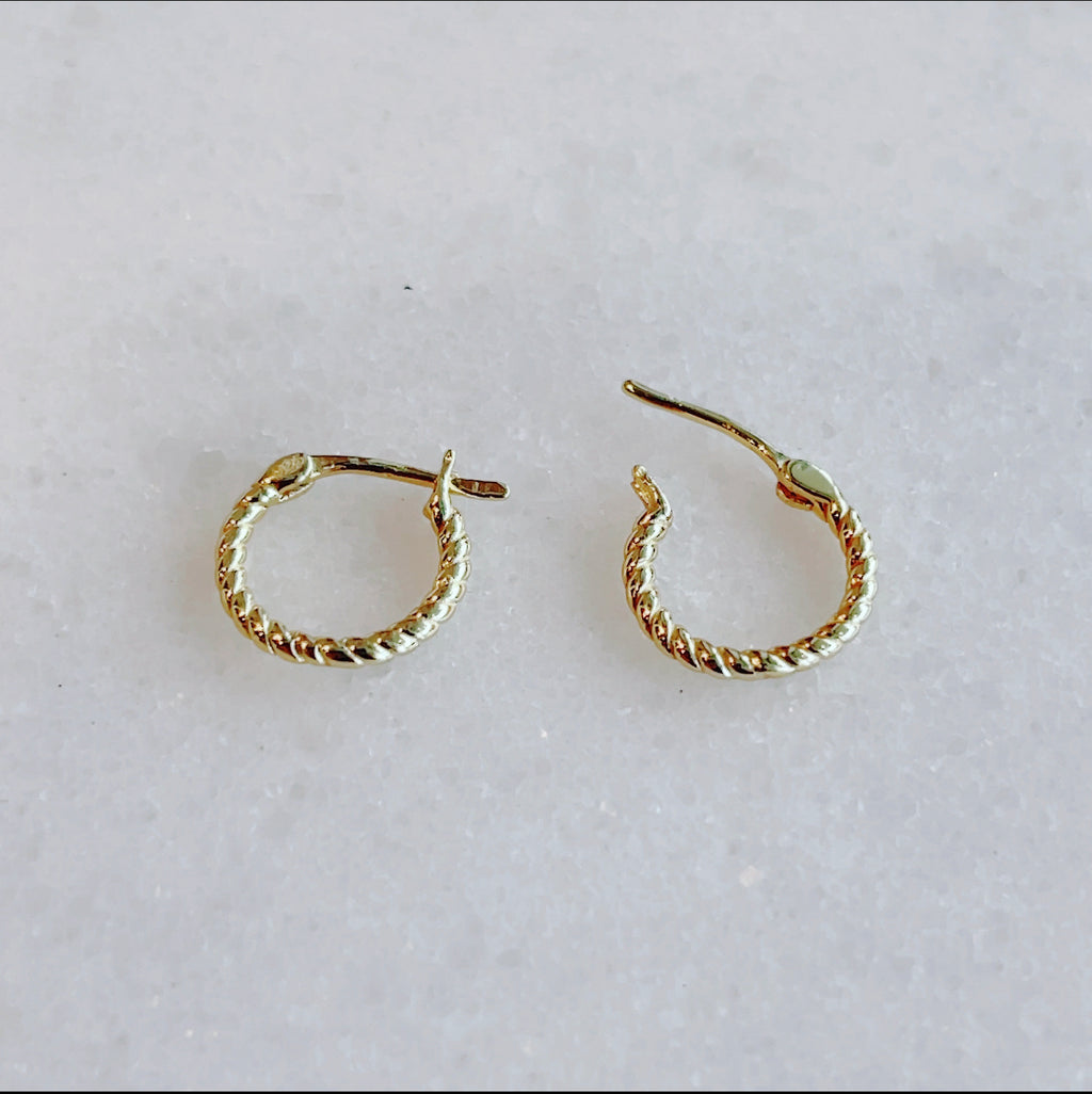 Marie-Helene Gold Midi34 Earrings