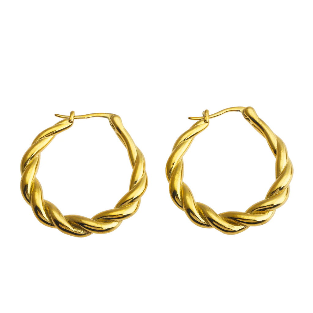 Carwyn Gold Hackney Nine Earrings