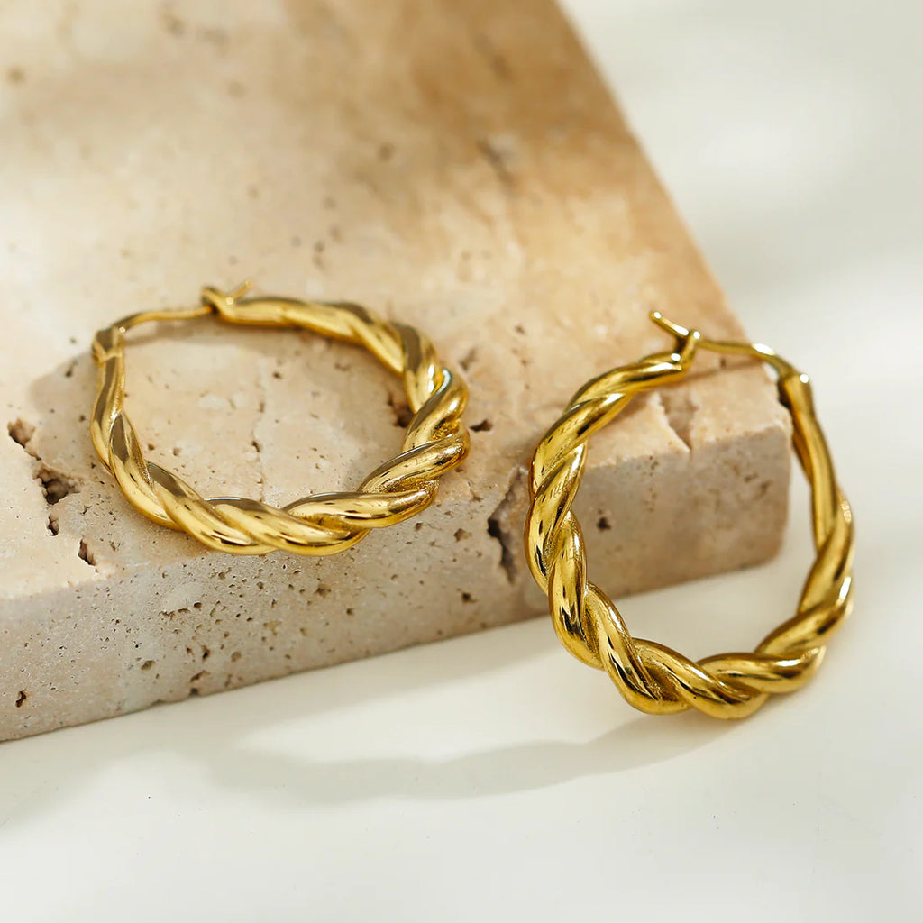 Carwyn Gold Hackney Nine Earrings