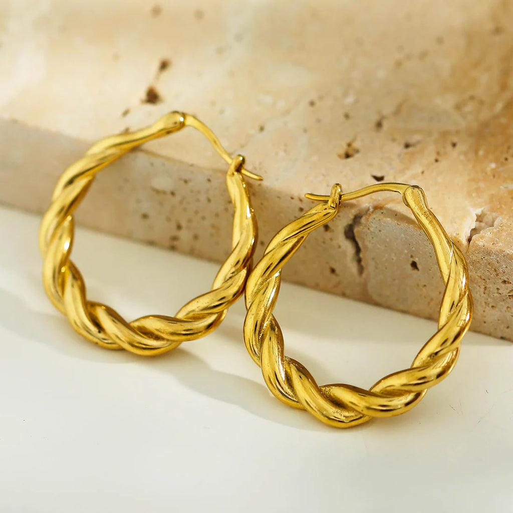 Carwyn Gold Hackney Nine Earrings