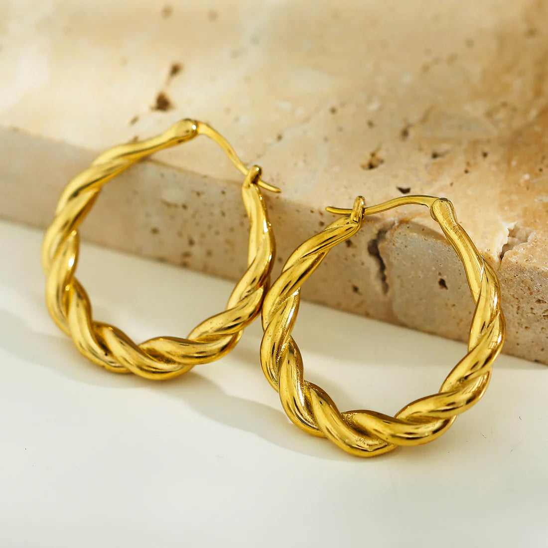 Carwyn Gold Hackney Nine Earrings