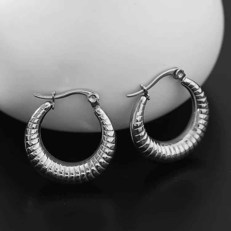 Boucles d'Oreilles Mischa Argent Hackney Nine