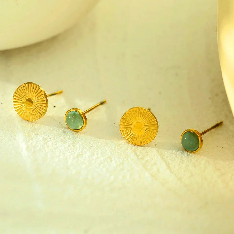 Boucle d'Oreilles Natalie 2 Or Hackney Nine
