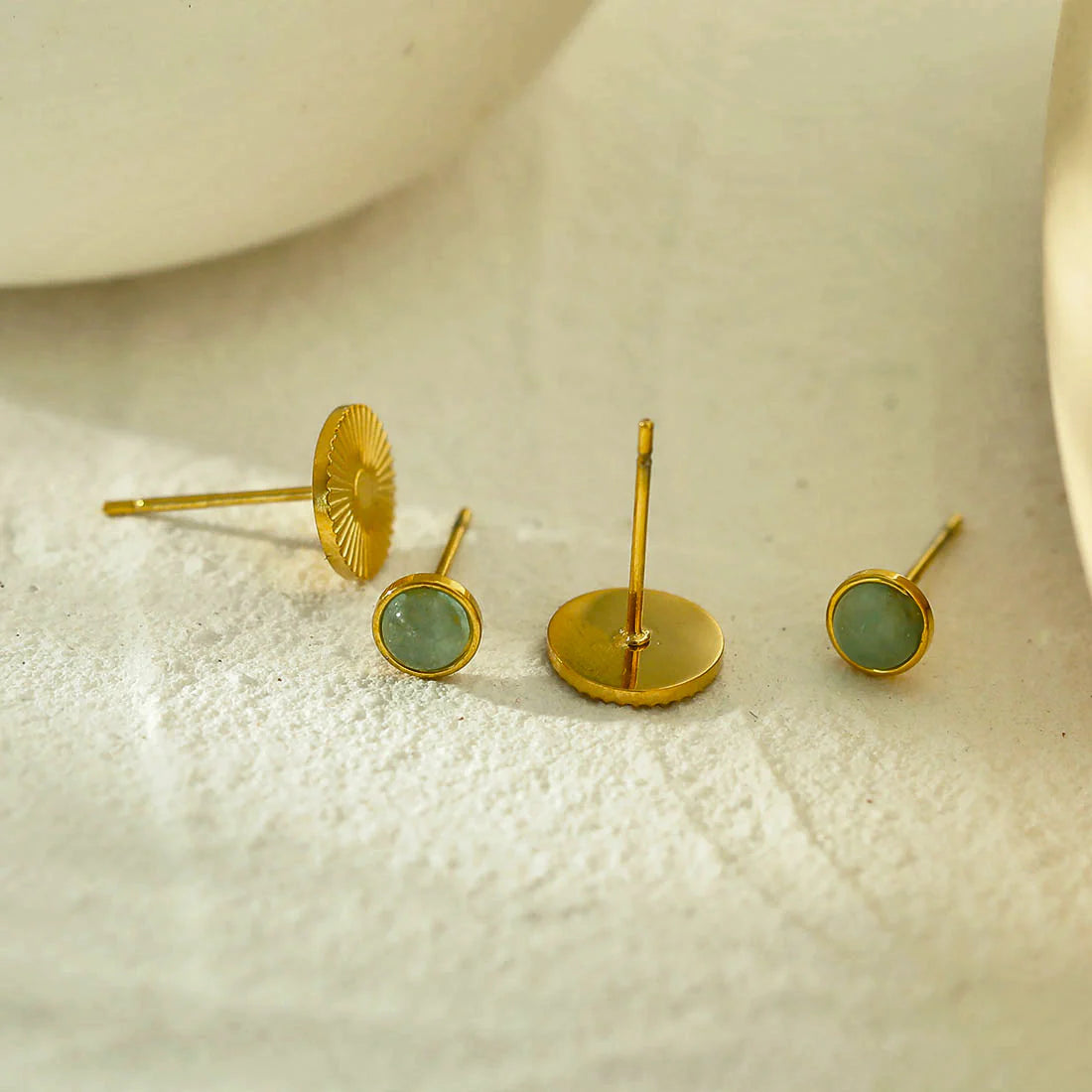 Boucle d'Oreilles Natalie 2 Or Hackney Nine