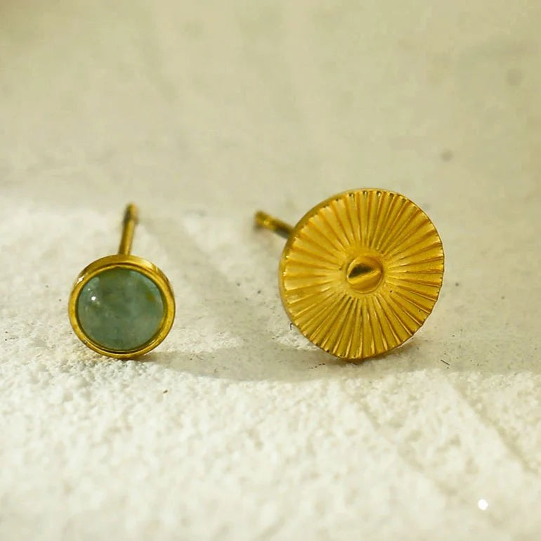 Boucle d'Oreilles Natalie 2 Or Hackney Nine