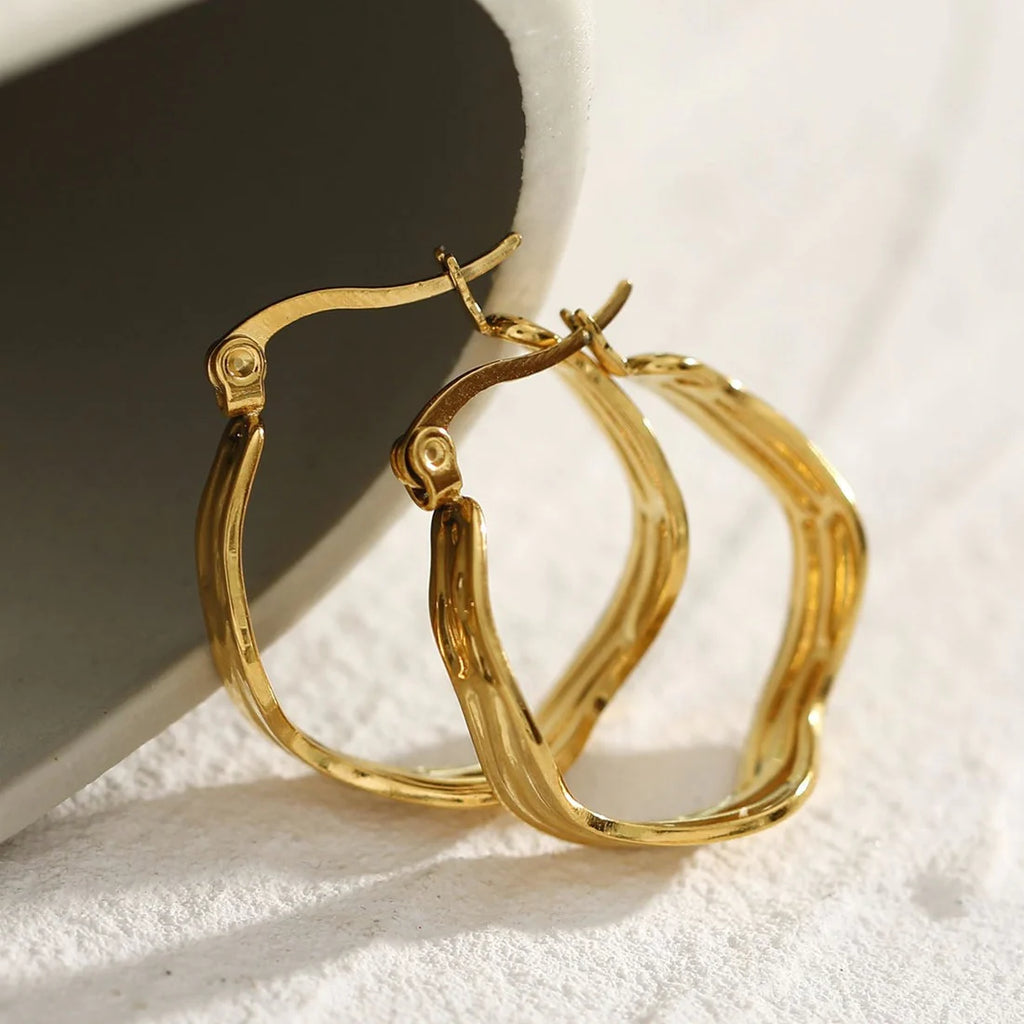 Giza Gold Hackney Nine Earrings