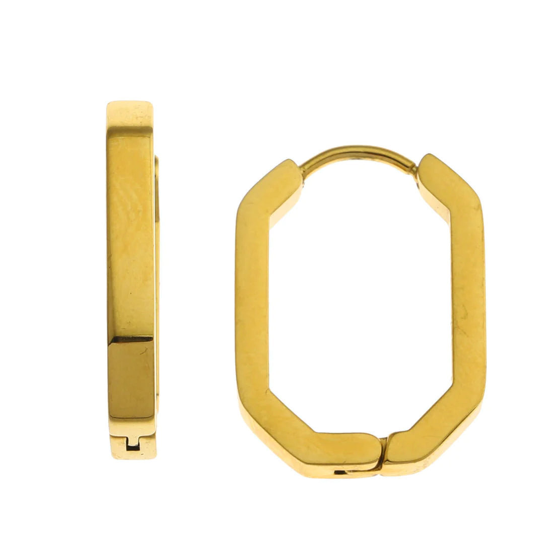 Caccuri Gold Hackney Nine Earrings