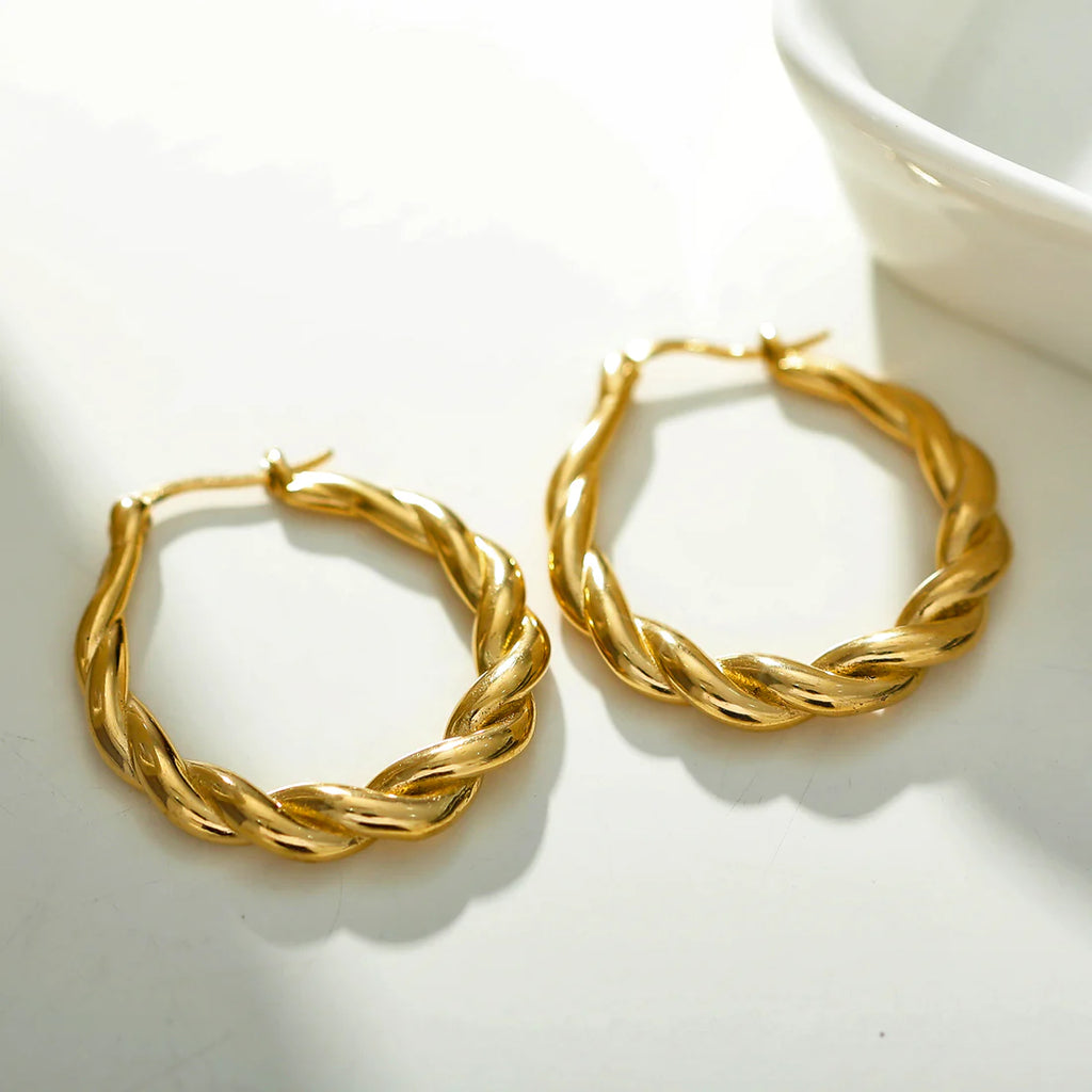Carwyn Gold Hackney Nine Earrings