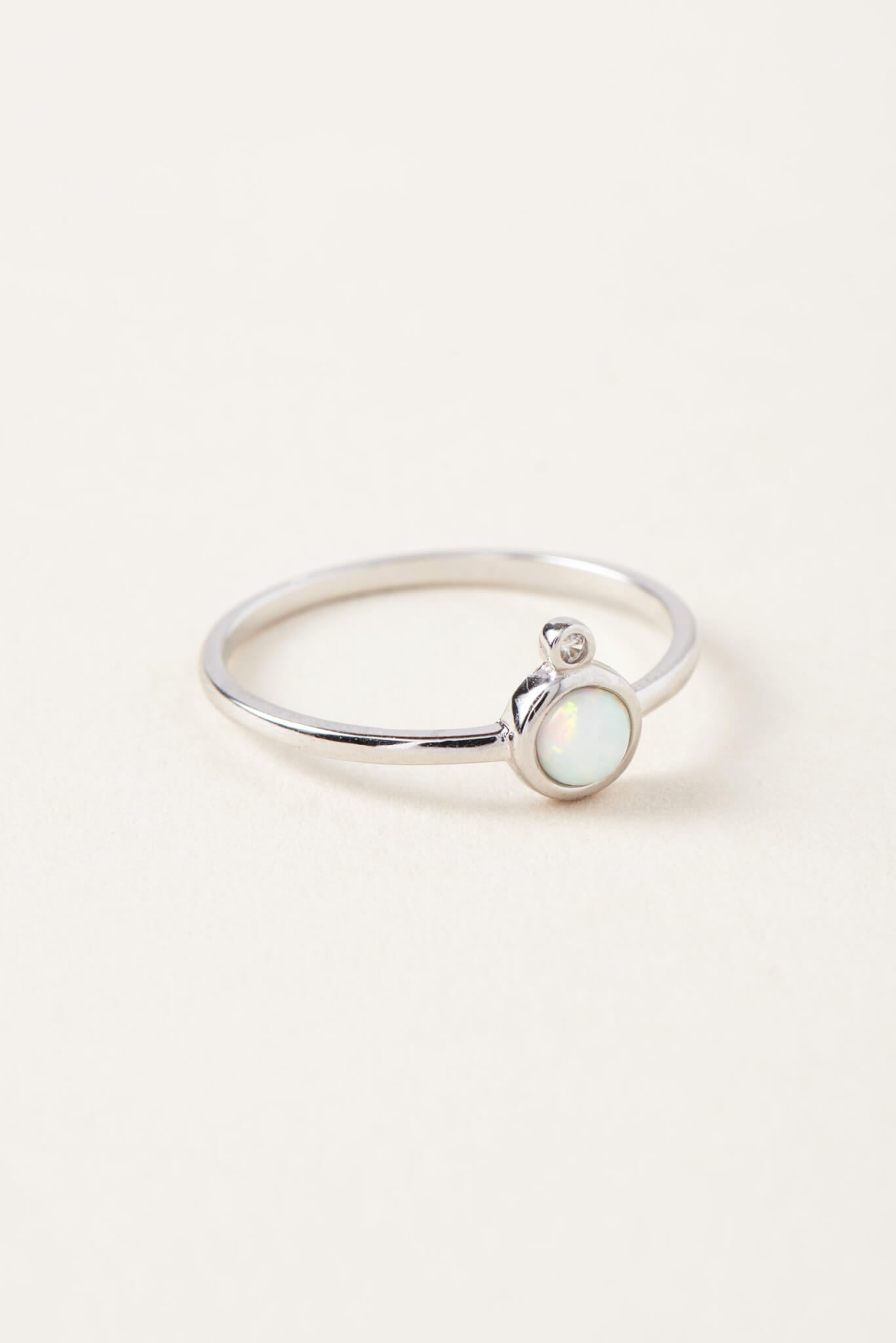 Penelope Silver Ring Midi34