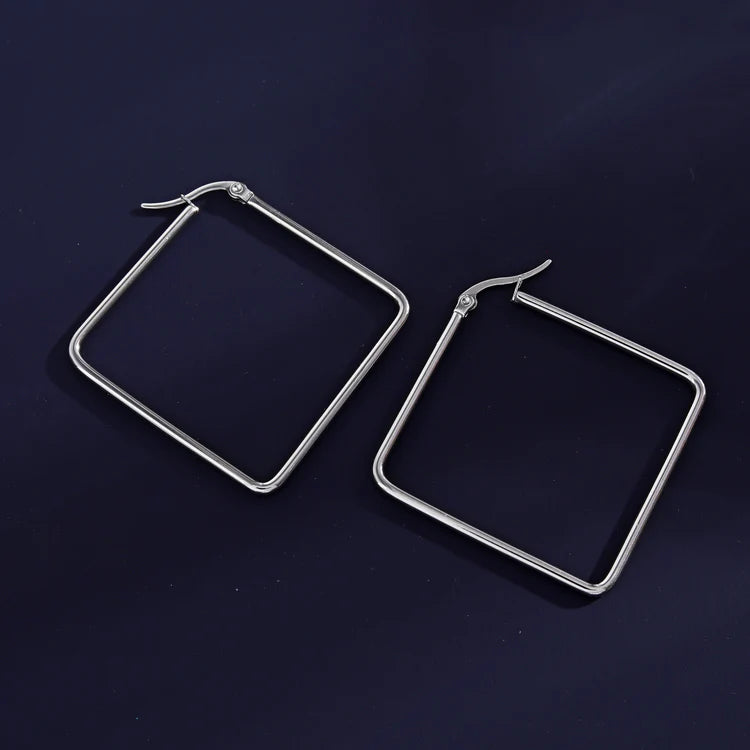 Reilynn Silver Hackney Nine Earrings