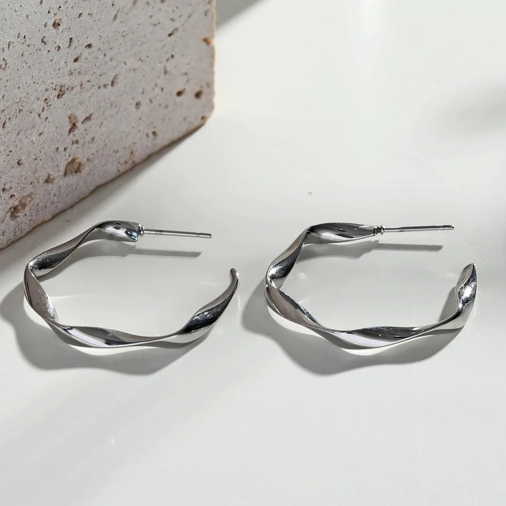 Rimini Silver Hackney Nine Earrings