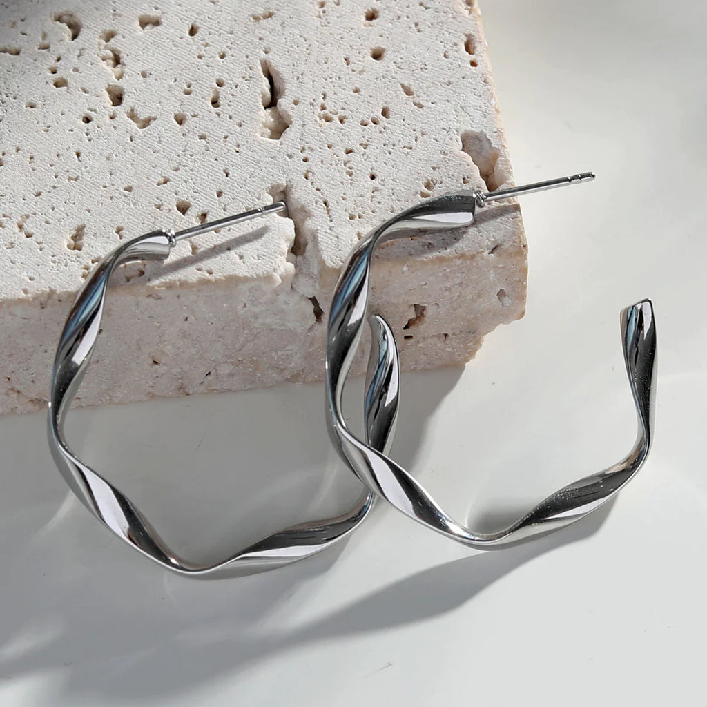 Rimini Silver Hackney Nine Earrings