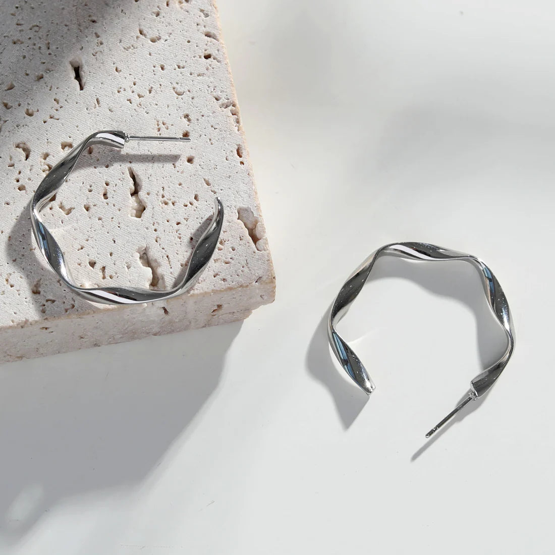 Rimini Silver Hackney Nine Earrings