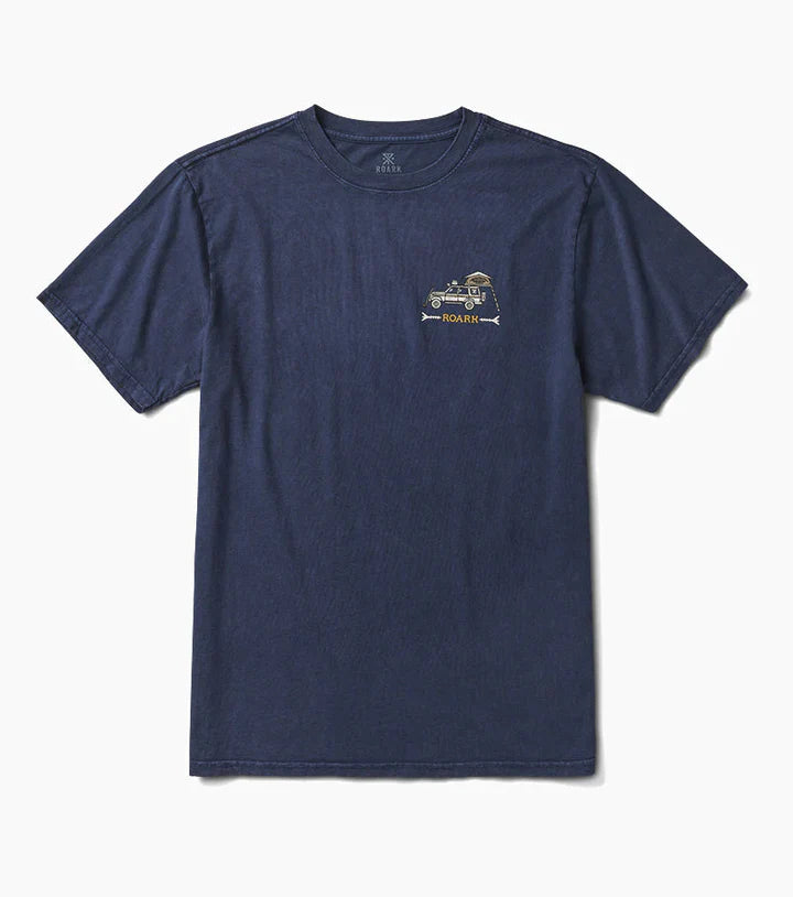 Tee-Shirt Overlander Bleu Marine Roark