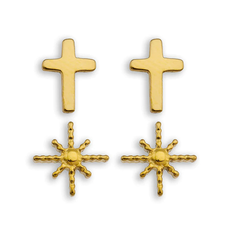 Sienna Earrings 2 Pairs Hackney Nine