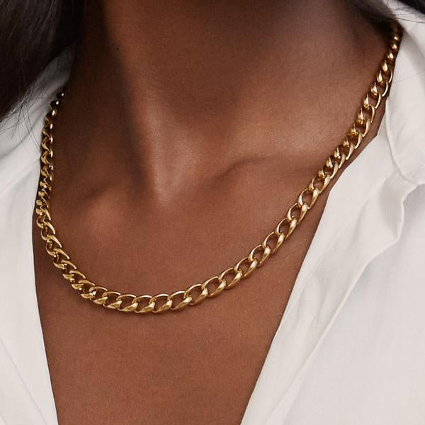 Allure Gold Twenty Compass Necklace