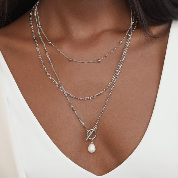 Darling Silver Twenty Compass Necklace