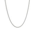 Romance Thin Silver Twenty Compass Necklace