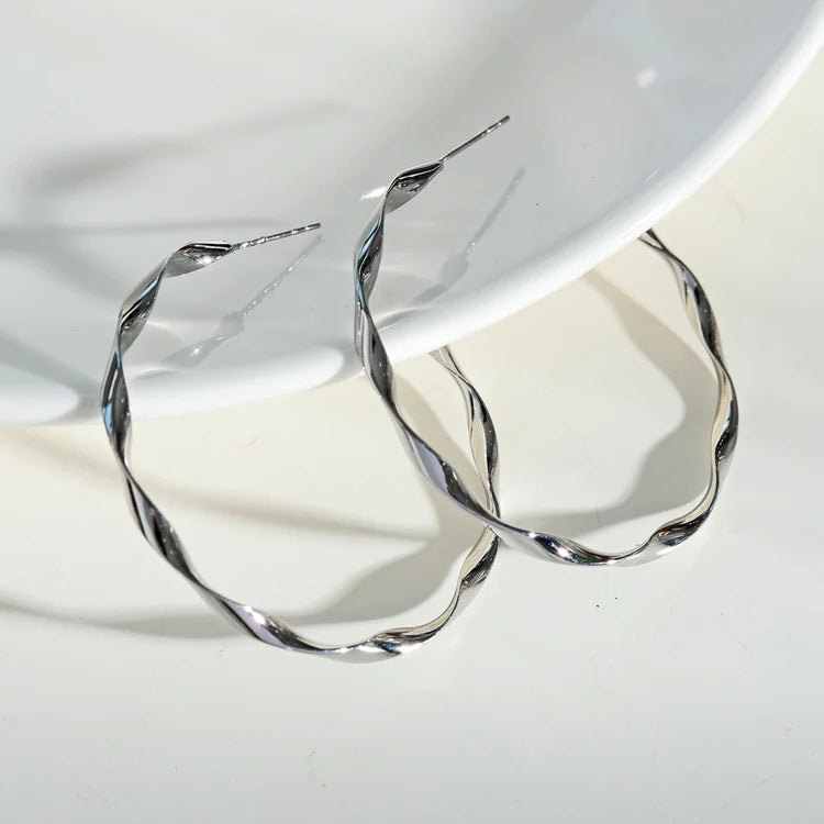 Verona Silver Earrings Hackney Nine