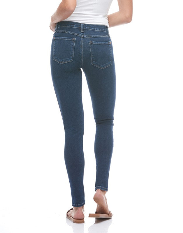 Mid-Rise Jeans, Skinny R30-1675 Athena Yoga Jeans