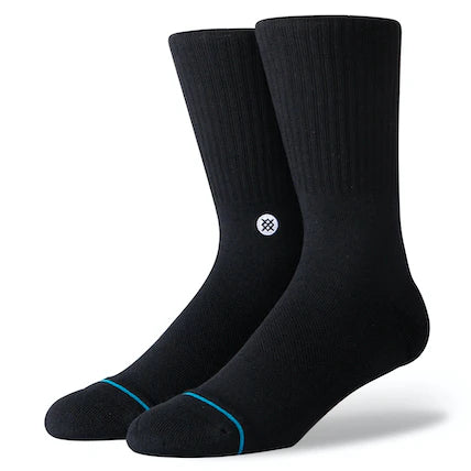 Socks 3 Pack Icon Black Stance
